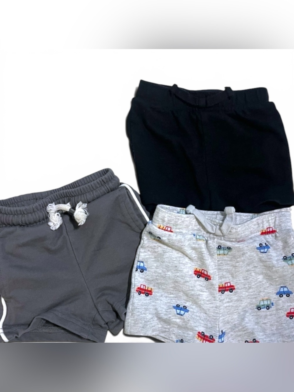 3-Pack Toddler Knit Shorts 6 months